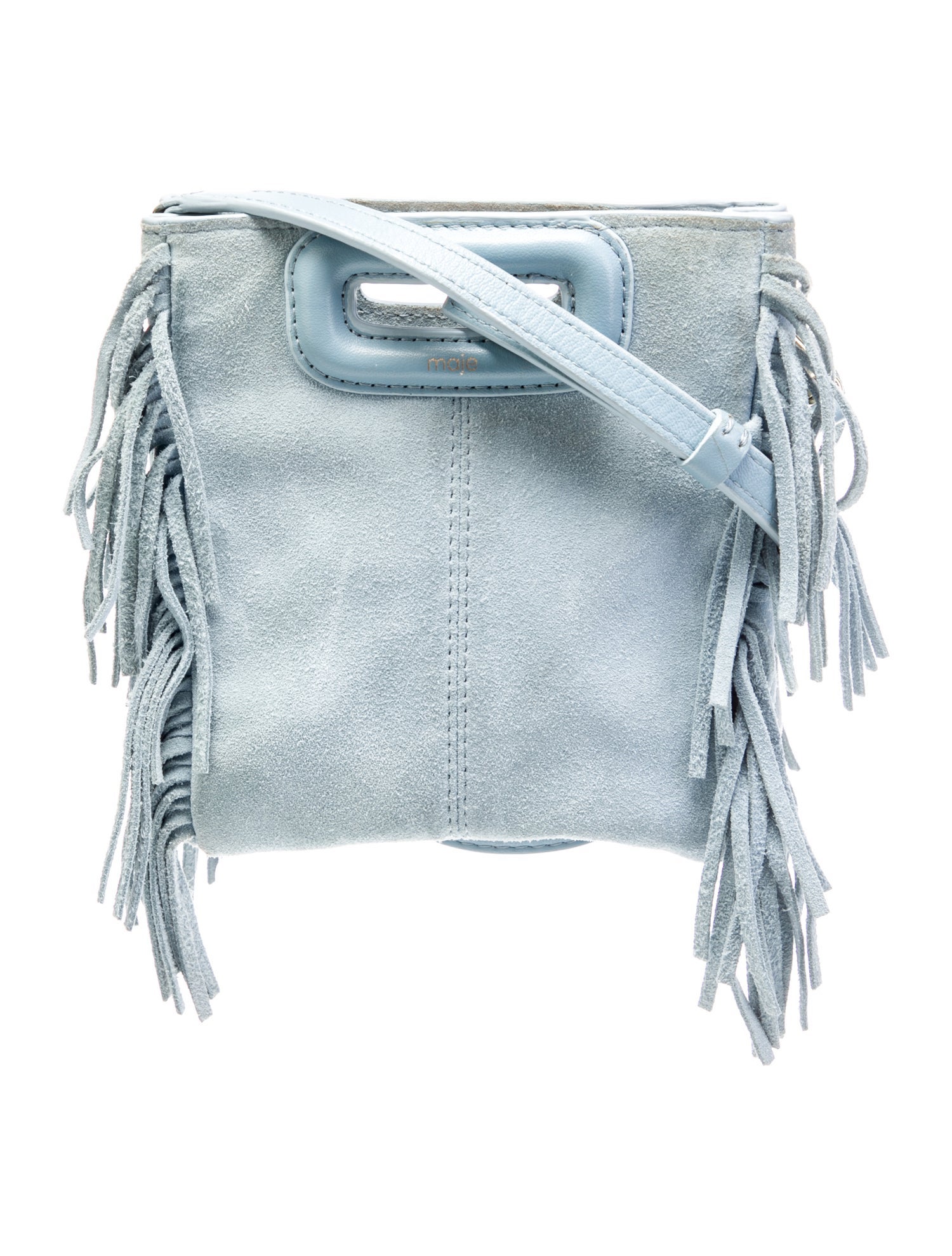 Maje Suede Crossbody Bag