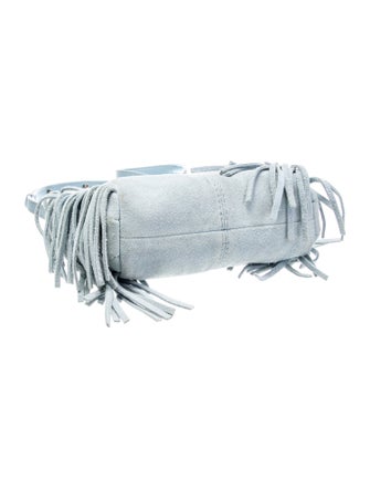Maje Suede Crossbody Bag