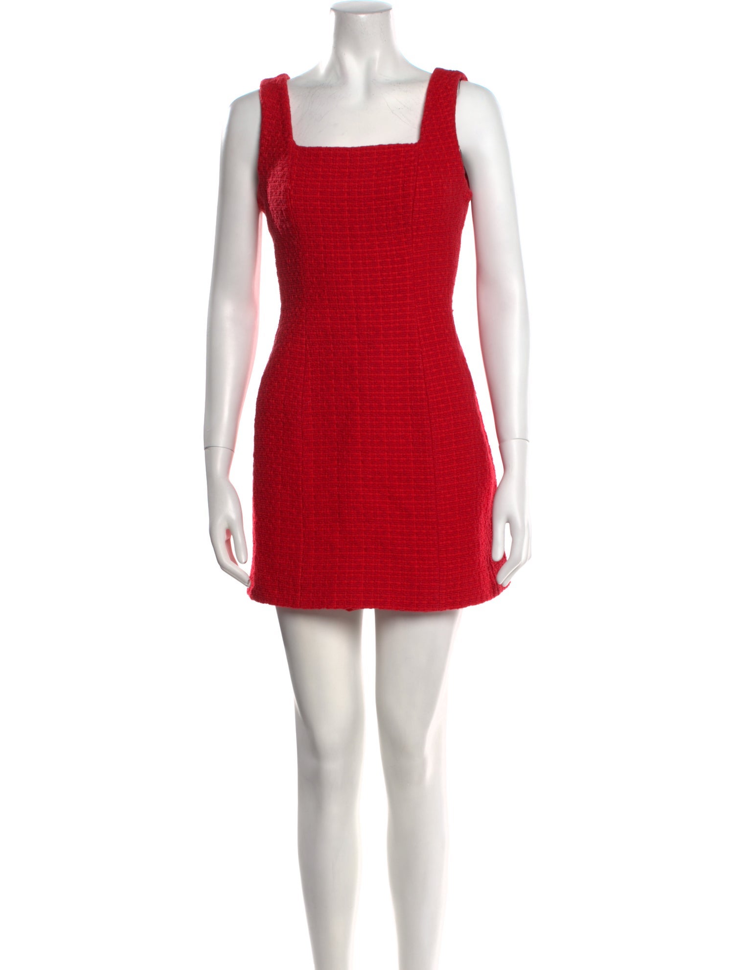 Maje Square Neckline Mini Dress