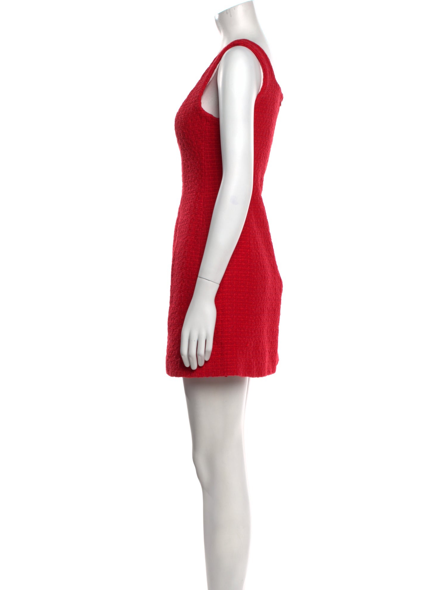 Maje Square Neckline Mini Dress