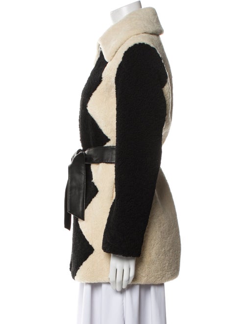 Maje Colorblock Pattern Jacket