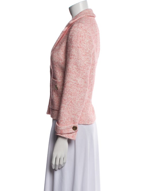 Maje Tweed Pattern Blazer