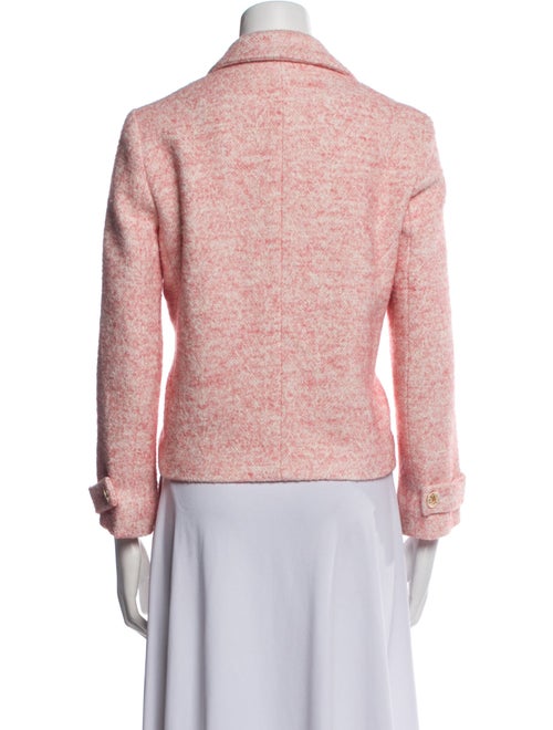 Maje Tweed Pattern Blazer