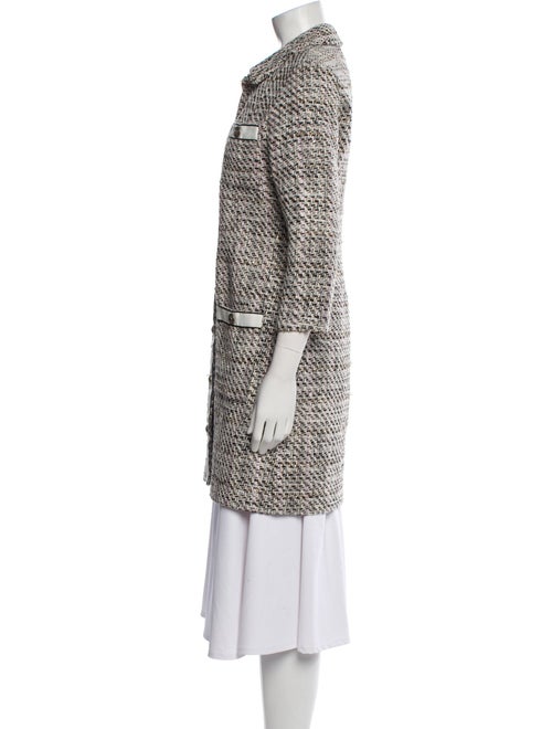 Maje Tweed Pattern Coat