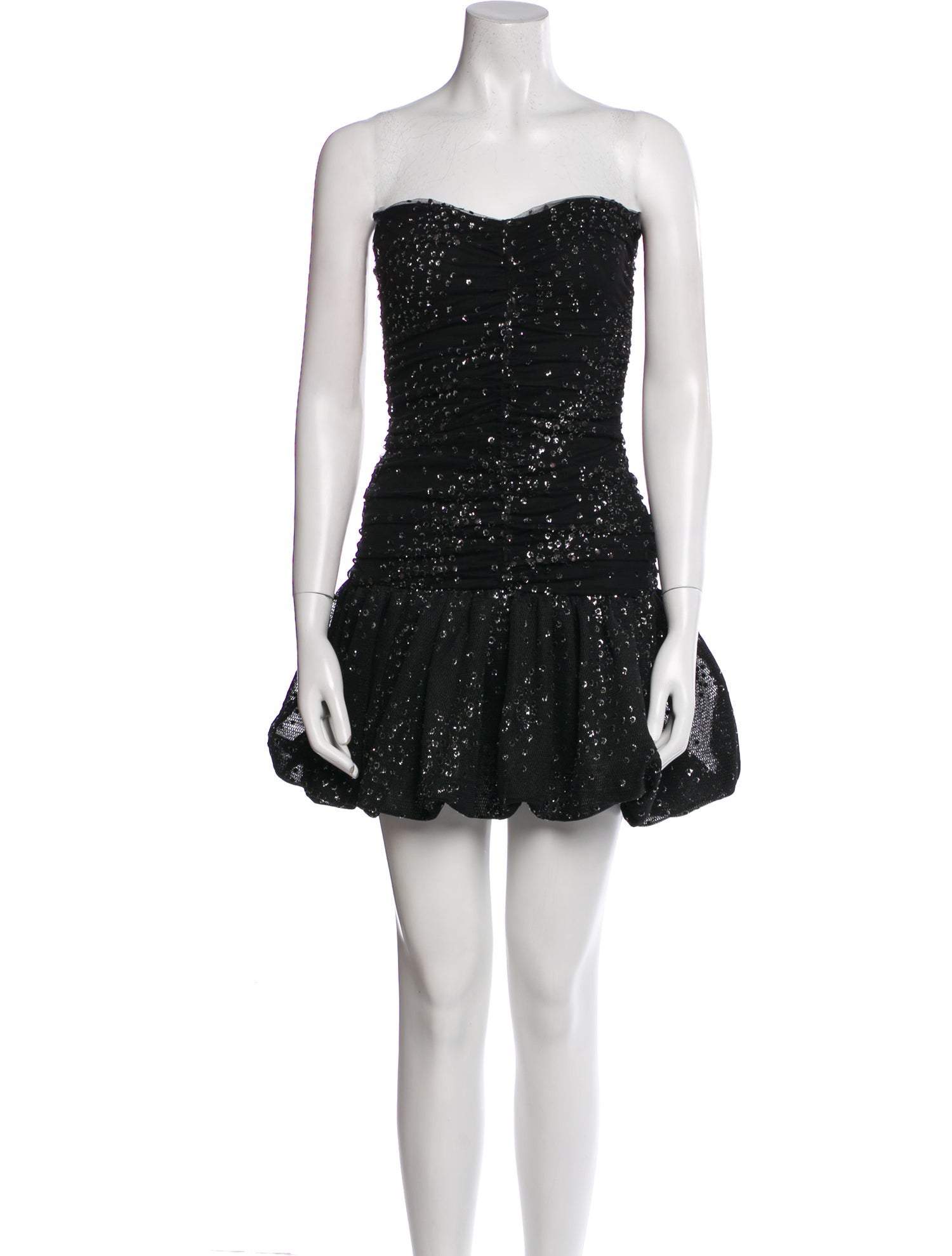 Maje Strapless Mini Dress