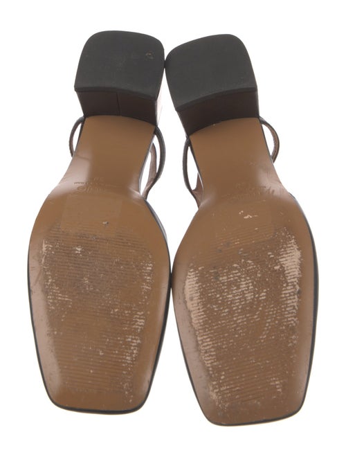 Maje Leather Slingback Pumps