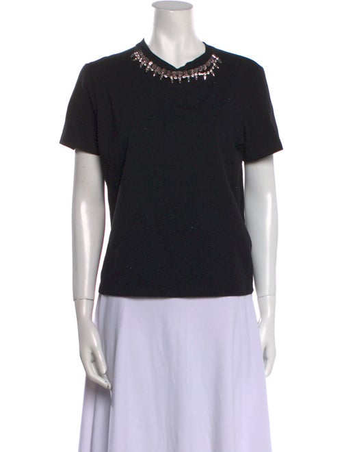 Maje Crew Neck Short Sleeve T-Shirt