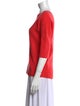Maje Cashmere Bateau Neckline Sweater