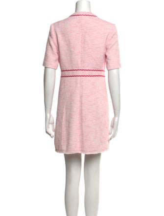 Maje V-Neck Mini Dress