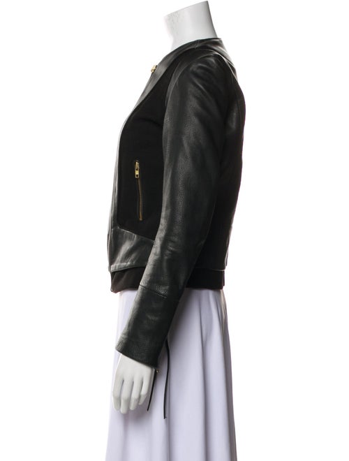Maje Leather Biker Jacket