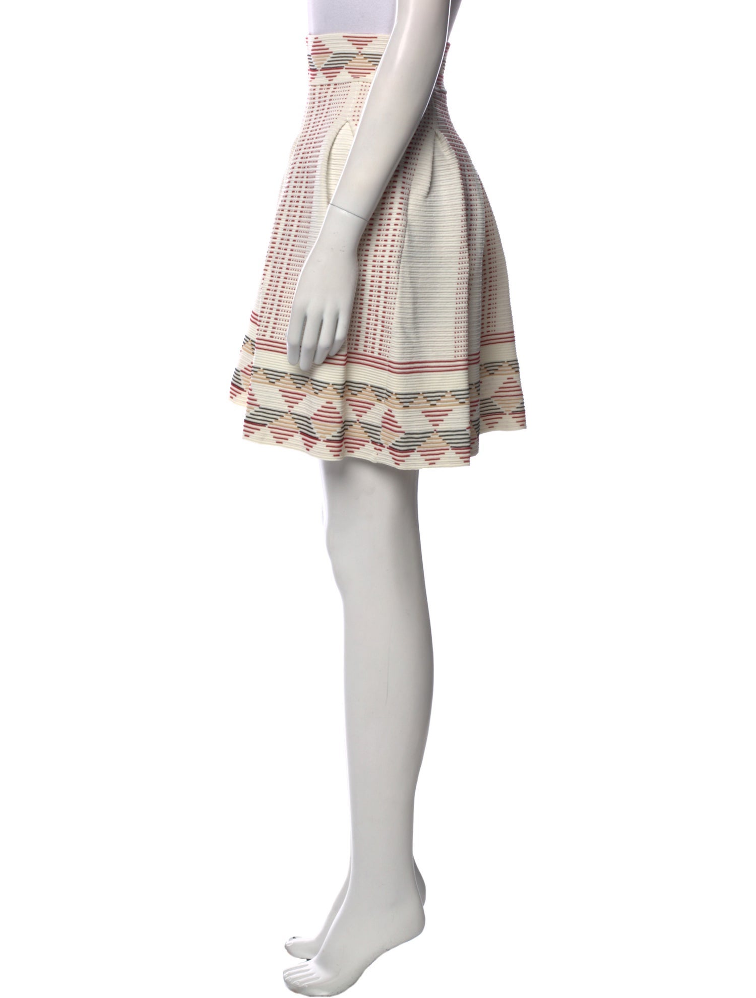 Maje Printed Knee-Length Skirt