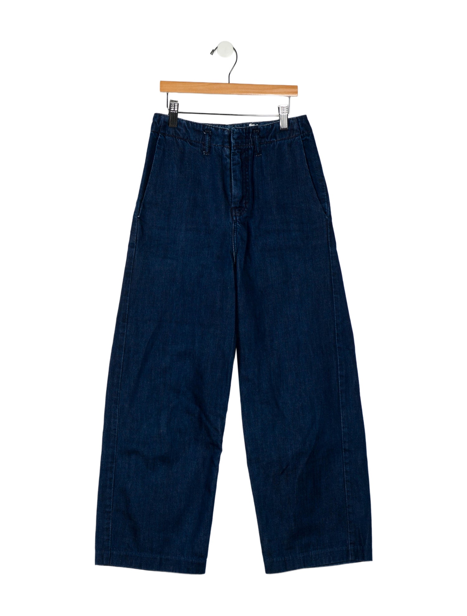 Maje High-Rise Wide Leg Jeans