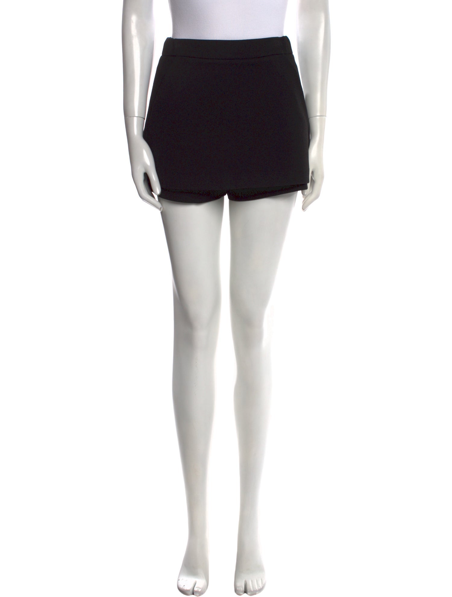 Maje Pleated Accents Mini Skirt