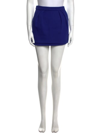 Maje Pleated Accents Mini Skirt