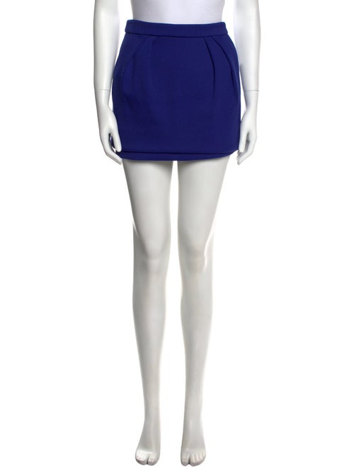Maje Pleated Accents Mini Skirt