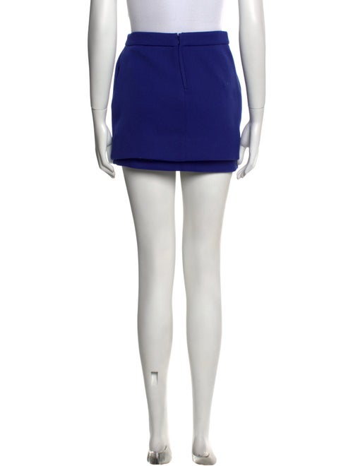 Maje Pleated Accents Mini Skirt