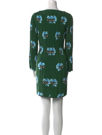 Maje Floral Print Mini Dress