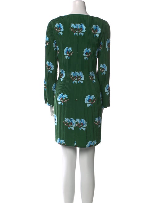 Maje Floral Print Mini Dress