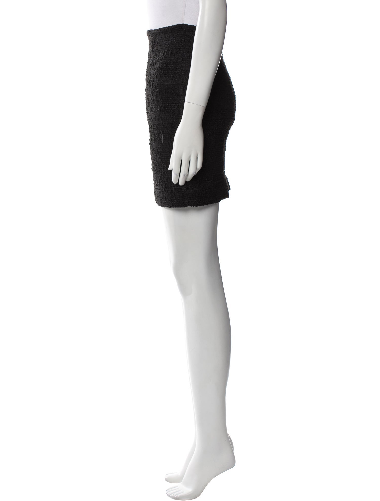 Maje Embroidered Accent Mini Skirt