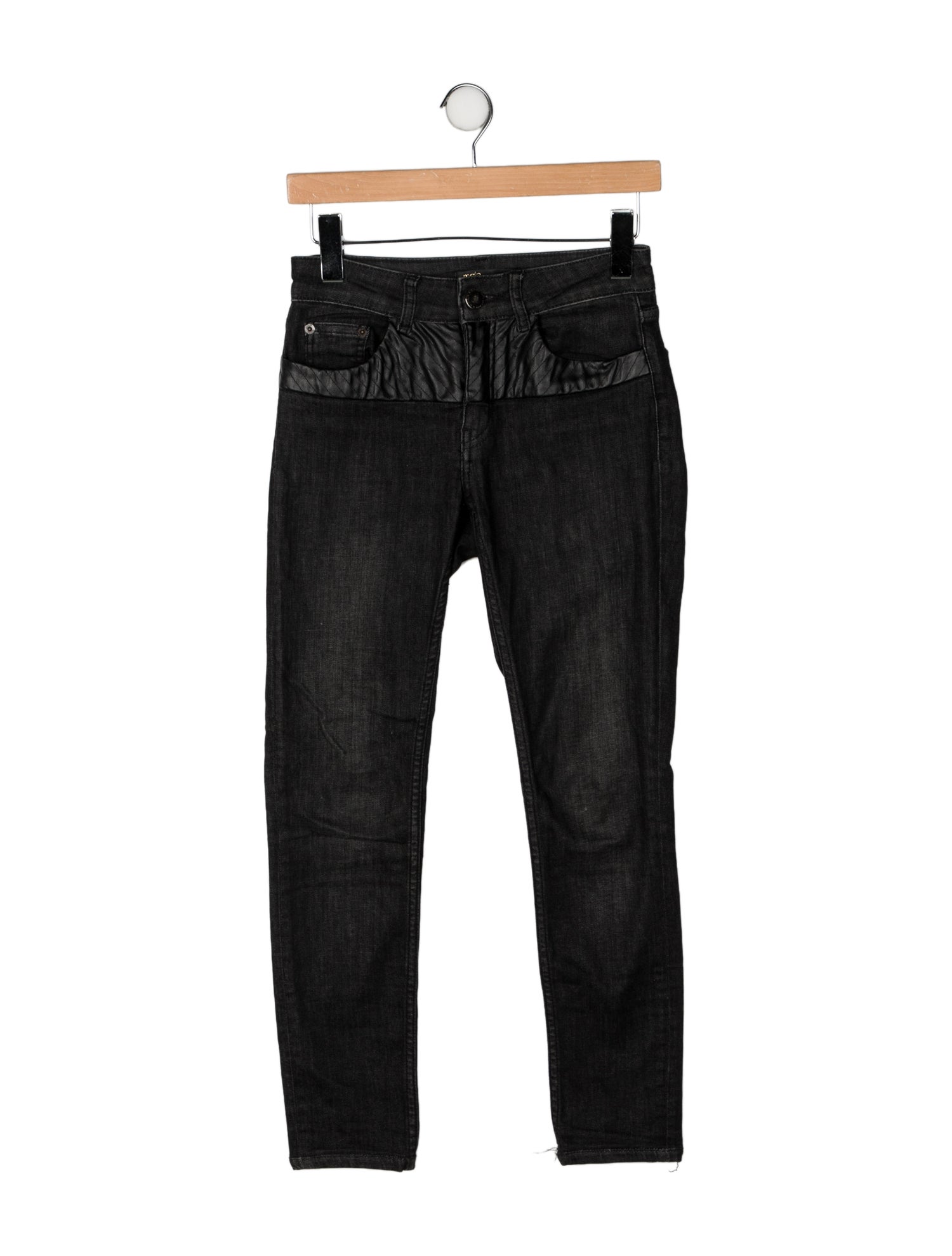 Maje Mid-Rise Skinny Leg Jeans