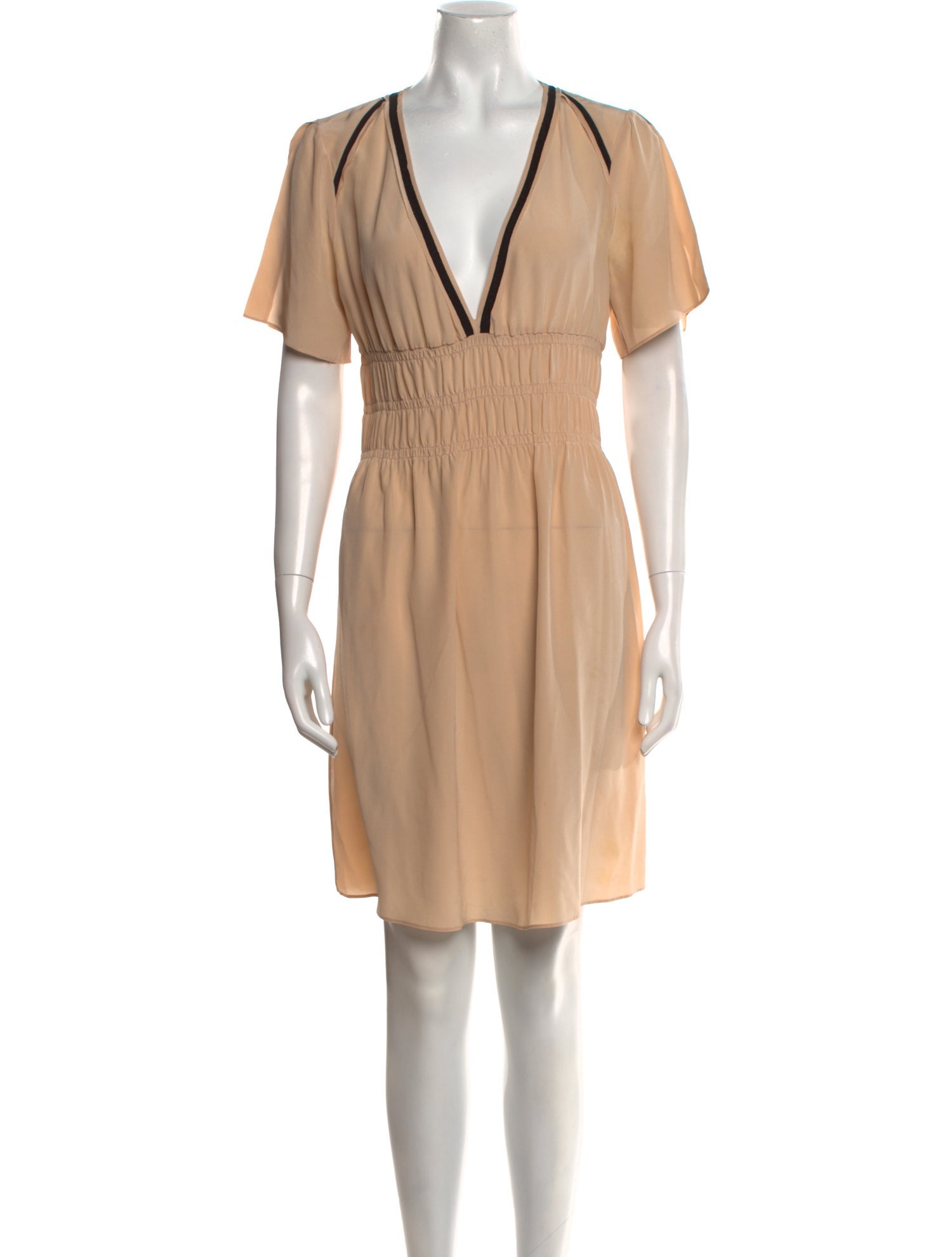 Maje Silk Mini Dress