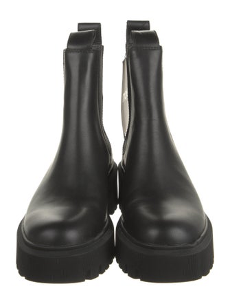 Maje Leather Chelsea Boots