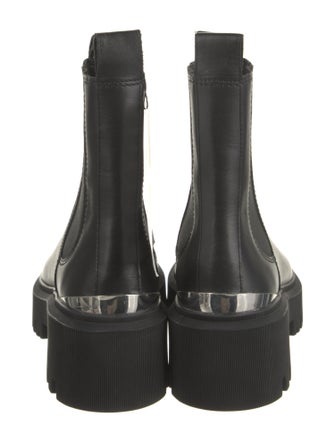 Maje Leather Chelsea Boots