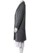 Maje Tweed Pattern Coat