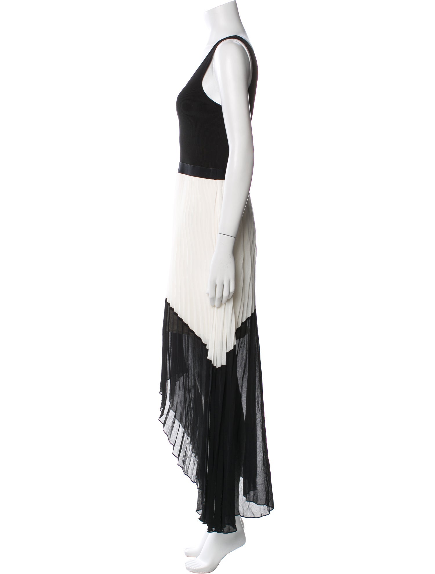 Maje Striped Long Dress