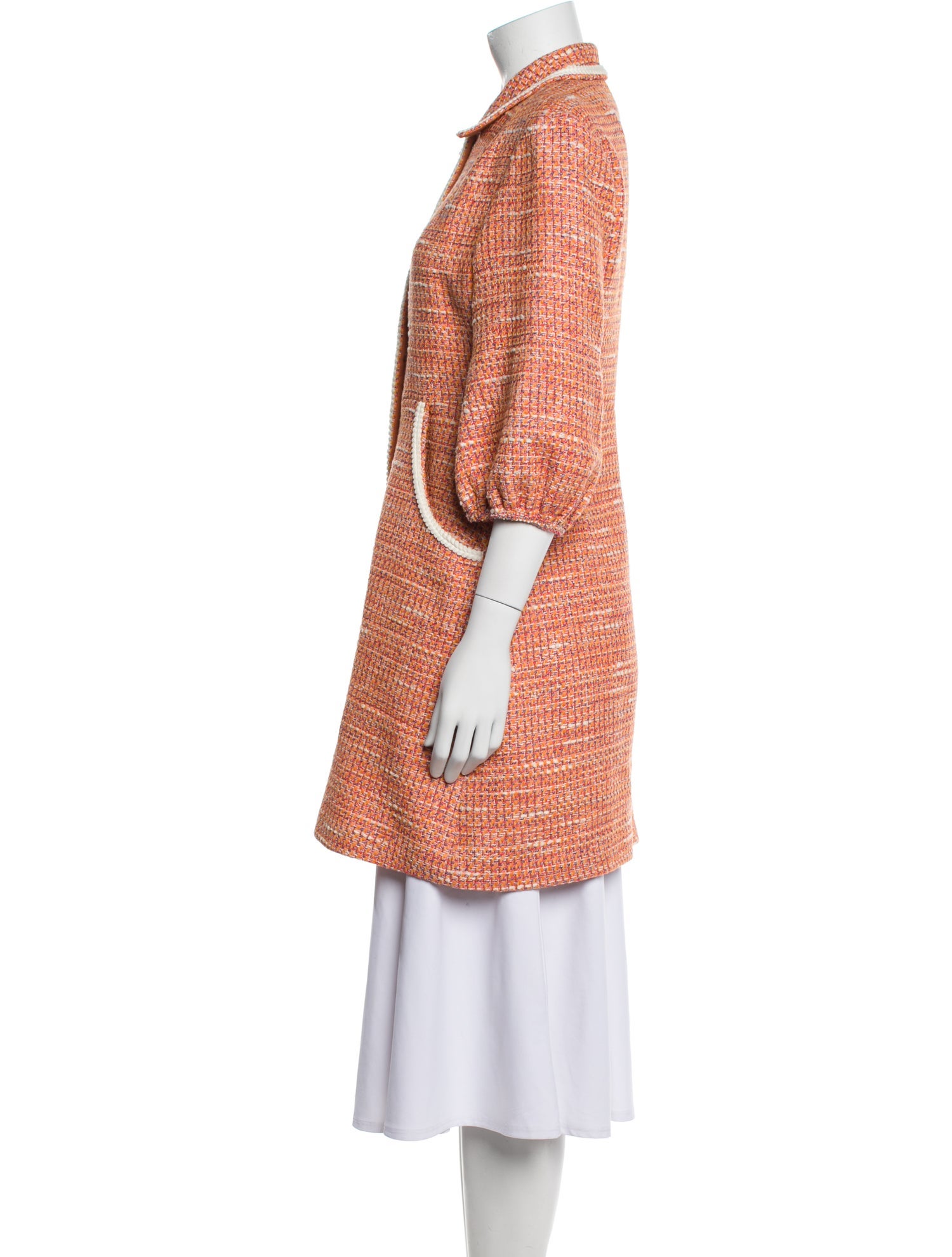 Maje Tweed Pattern Evening Jacket