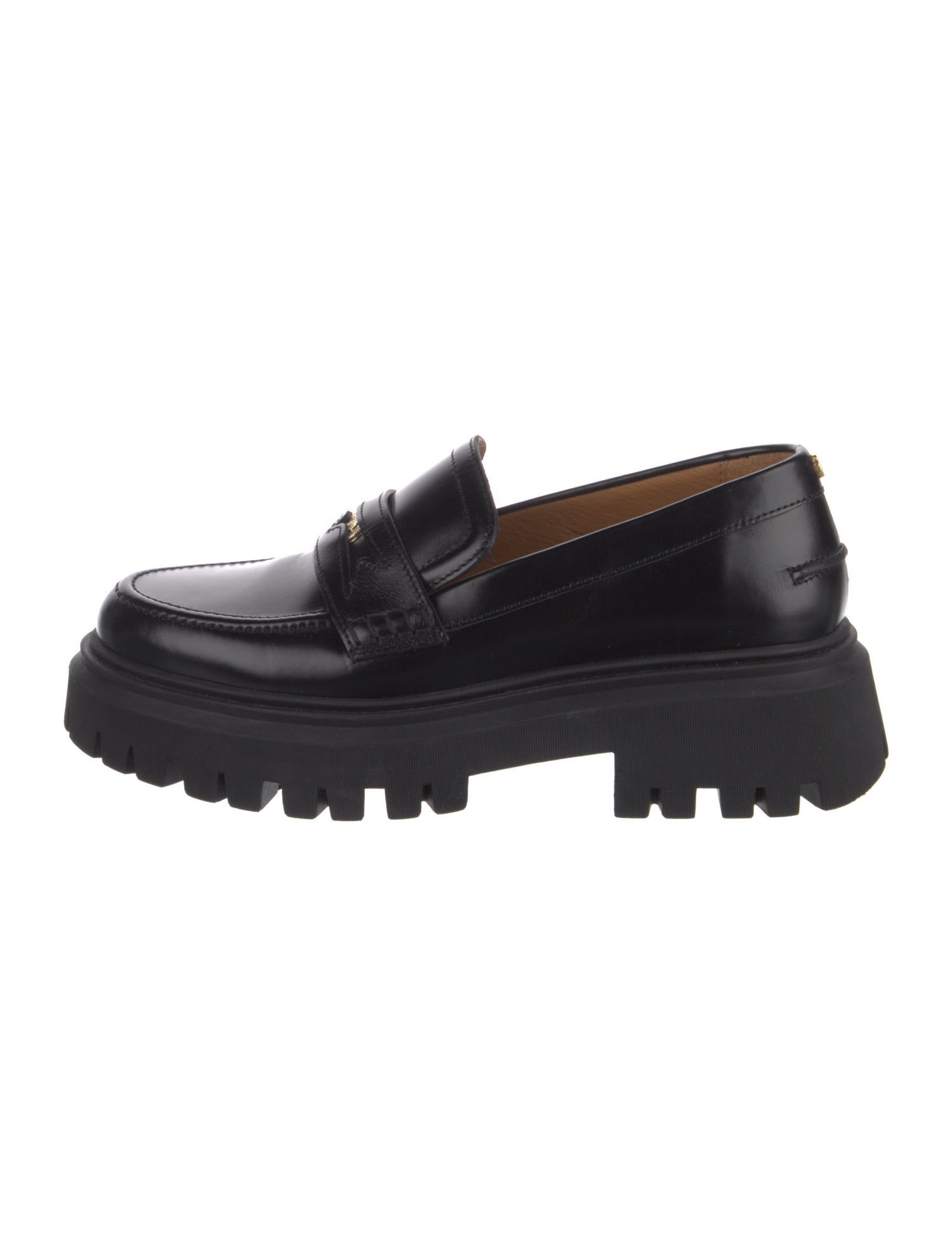 Maje Leather Loafers