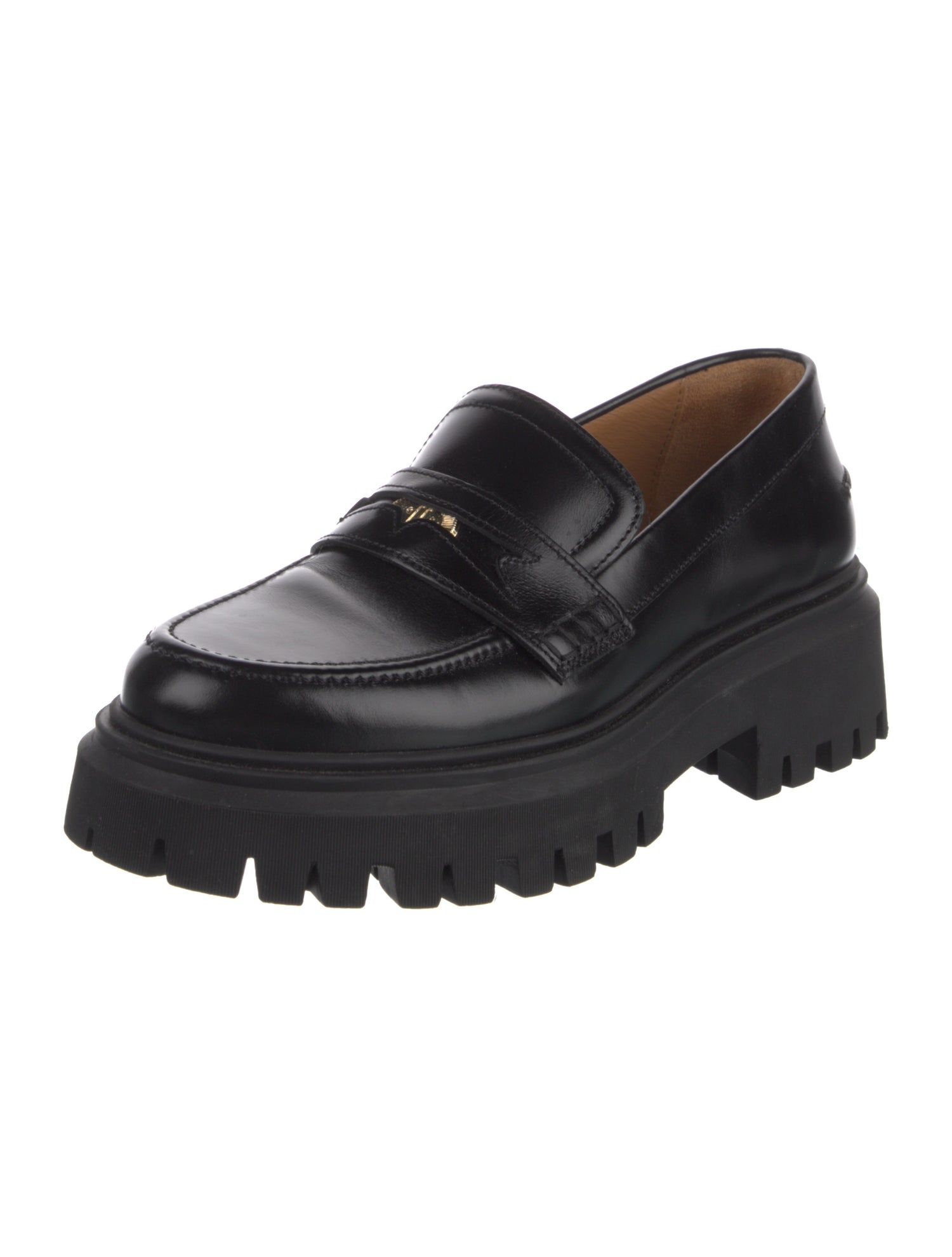 Maje Leather Loafers