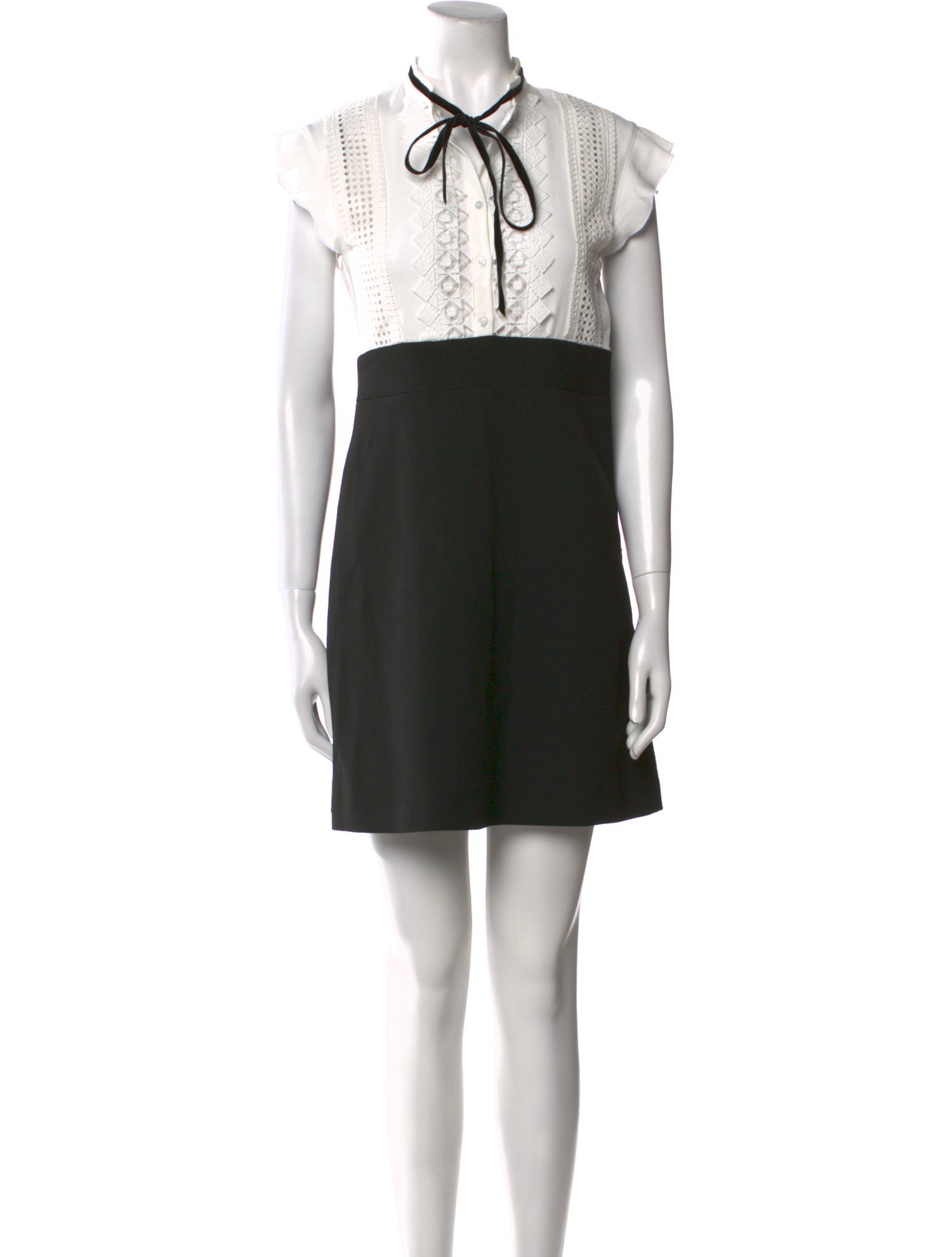 Maje Colorblock Pattern Mini Dress w/ Tags