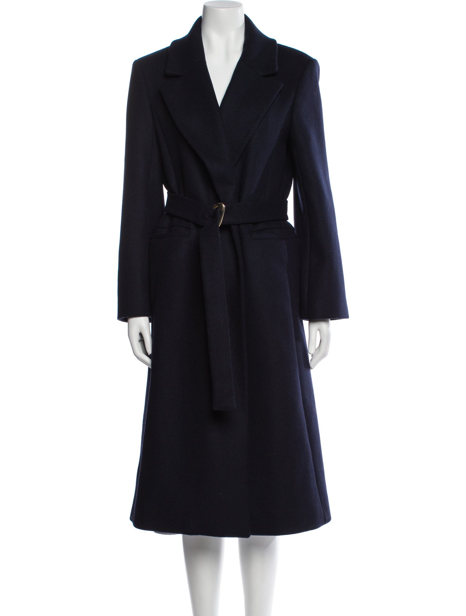 Maje Wool Trench Coat