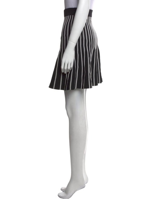Maje Striped Mini Skirt