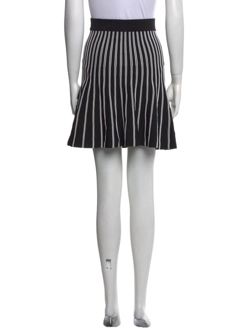 Maje Striped Mini Skirt