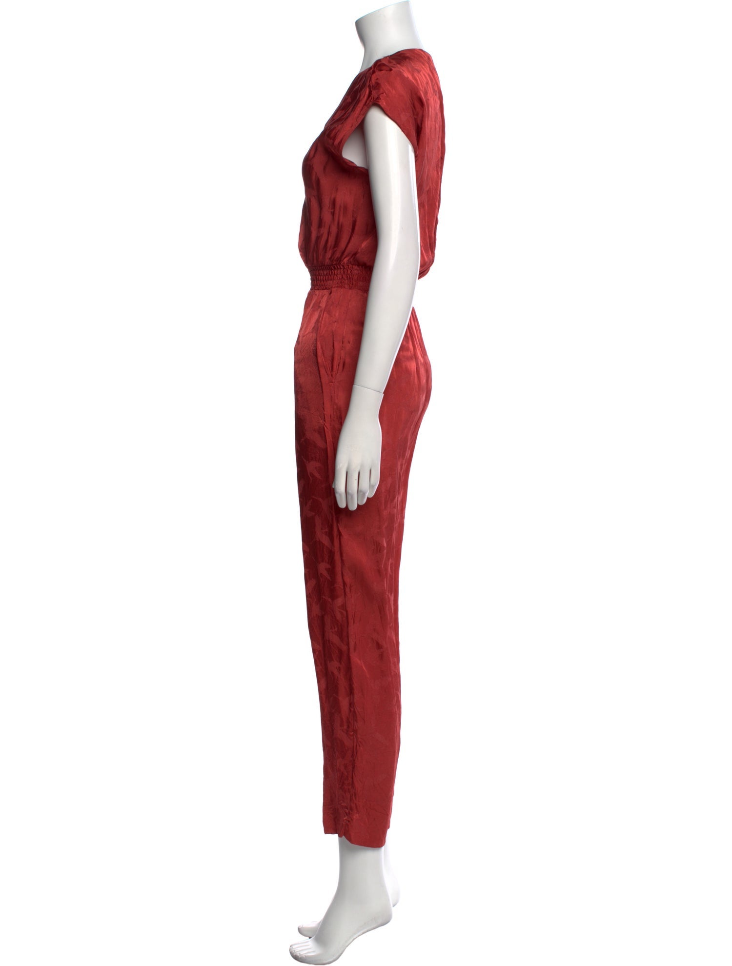 Maje V-Neck Jumpsuit