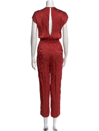 Maje V-Neck Jumpsuit