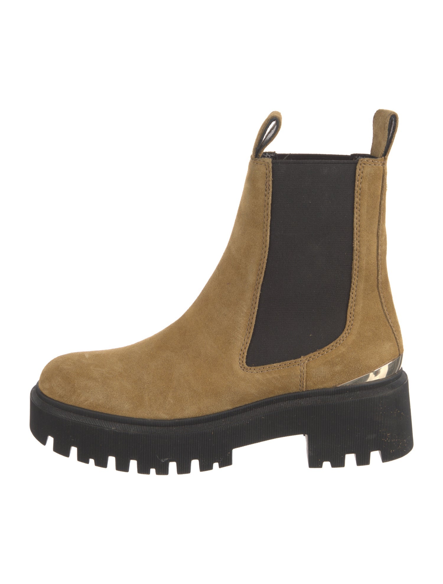 Maje Leather Chelsea Boots