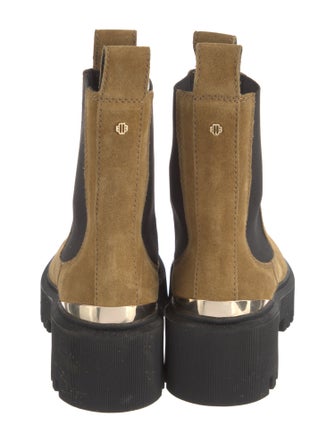 Maje Leather Chelsea Boots