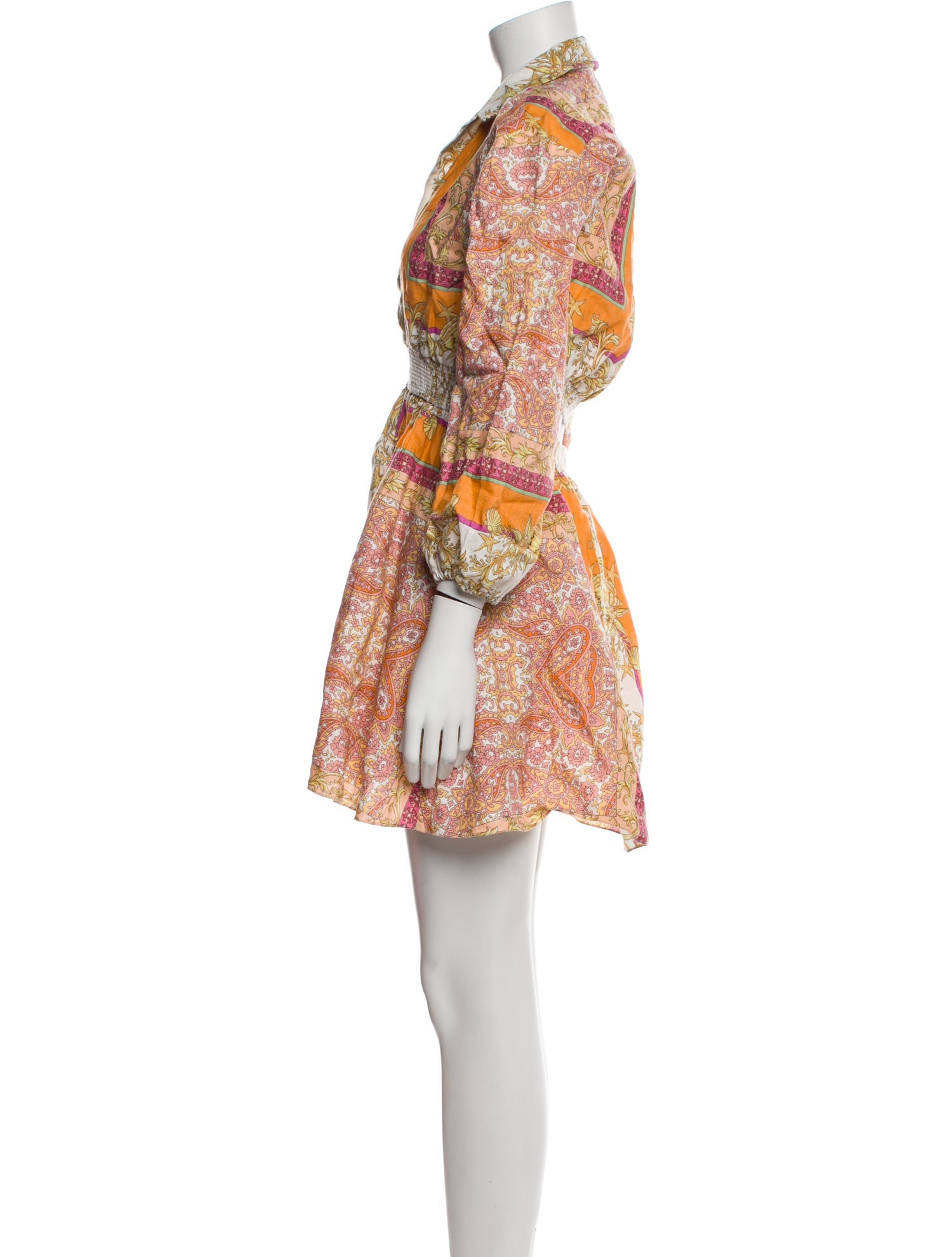 Maje Linen Mini Dress