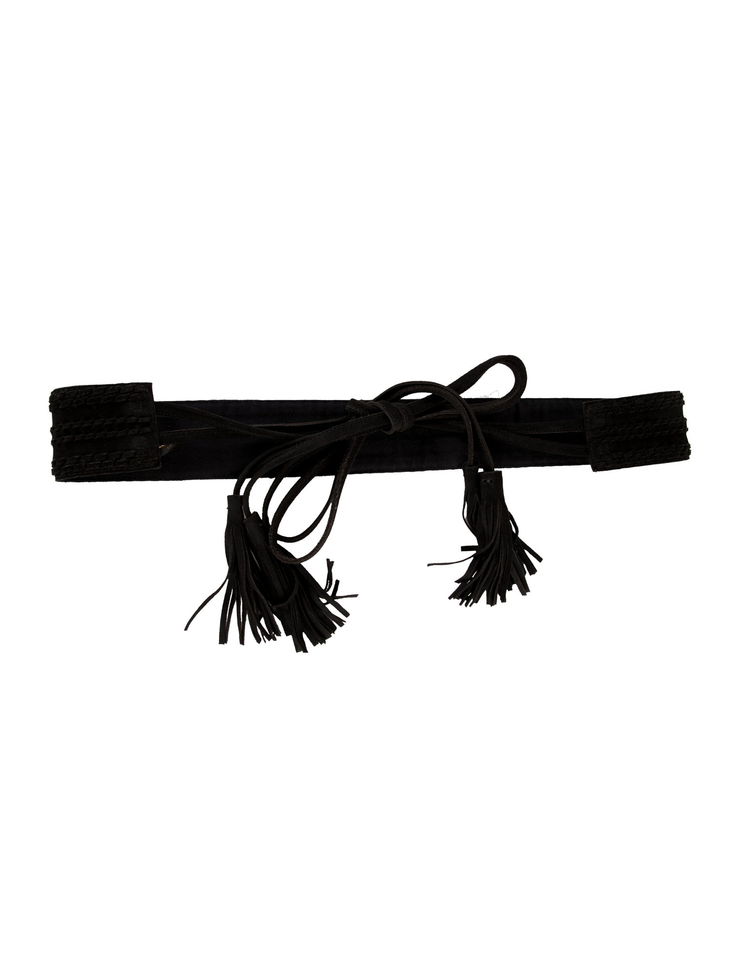 Maje Wide Suede Belt