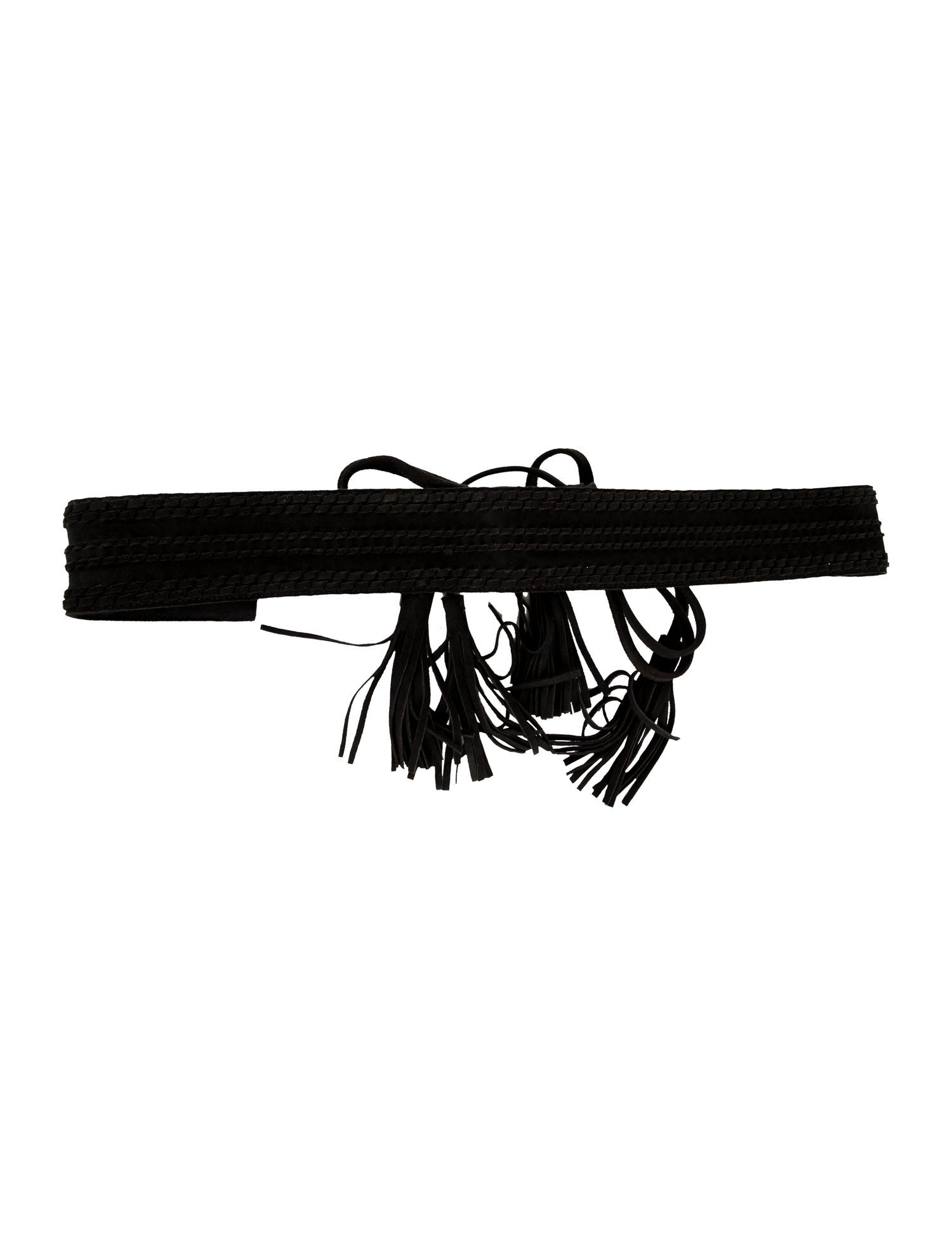 Maje Wide Suede Belt
