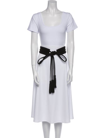 Maje Wide Suede Belt