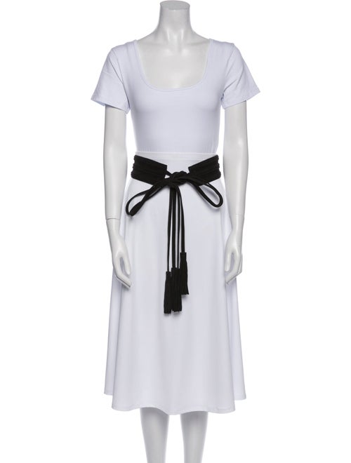 Maje Wide Suede Belt