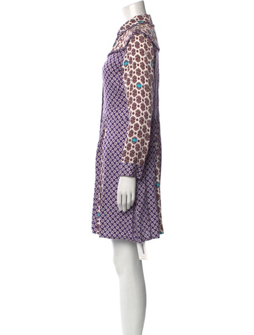 Maje Printed Mini Dress