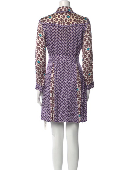 Maje Printed Mini Dress