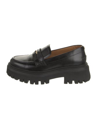 Maje Leather Loafers