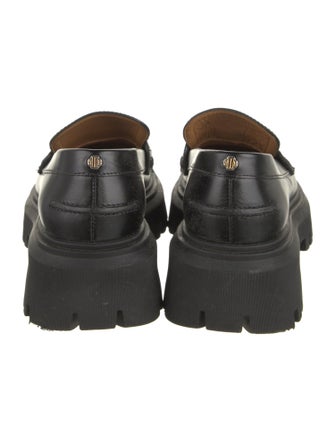 Maje Leather Loafers