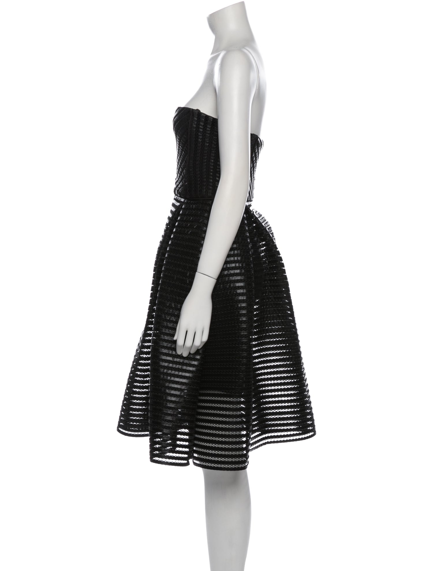 Maje Strapless Mini Dress